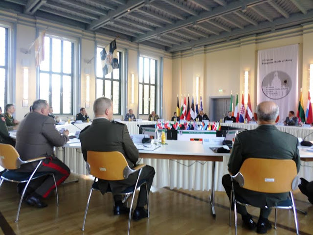 Ολοκλήρωση Συνόδου Αρχηγών Χερσαίων Δυνάμεων Ευρωπαϊκών Χωρών με τη συμμετοχή του ΓΕΣ Αντγου Βασ. Τελλίδη - Φωτογραφία 5