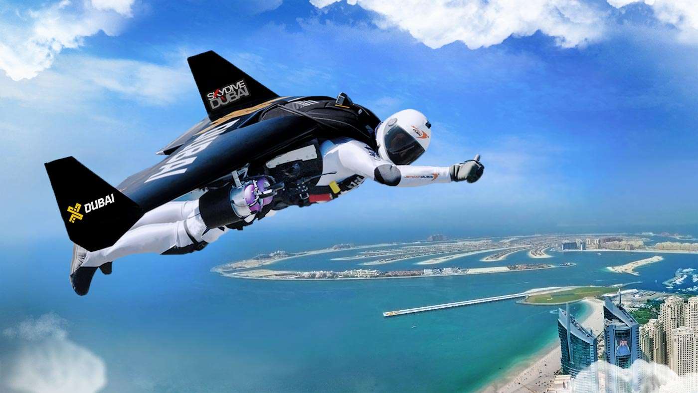 O Jetman από το Dubai προσγειώνεται στις 4 το μεσημέρι στη Τανάγρα στο Athens Flying Week - Φωτογραφία 1