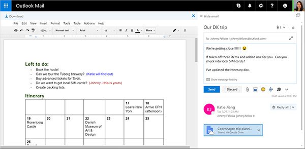 Outlook: Η Microsoft προσθέτει υποστήριξη των Google Drive και Facebook Photos! - Φωτογραφία 1