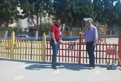 Δήμος Μαλεβιζίου: Εργασίες συντήρησης στις παιδικές χαρές του Γαζίου
