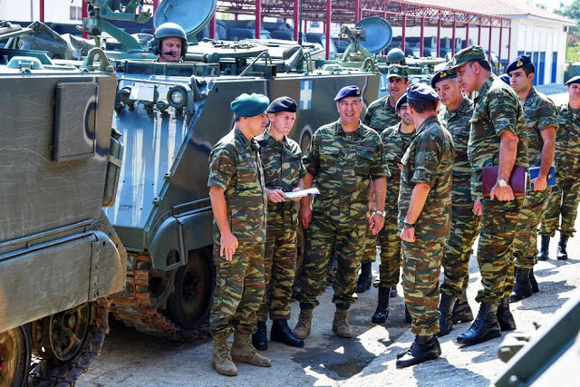 Επίσκεψη ΓΕΠΣ Αντγου Ιωάννη Ηλιόπουλου στη ΧΙΙ Μηχανοκίνητη Μεραρχία Πεζικού στον Έβρο - Φωτογραφία 8