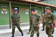 Επίσκεψη ΓΕΠΣ Αντγου Ιωάννη Ηλιόπουλου στη ΧΙΙ Μηχανοκίνητη Μεραρχία Πεζικού στον Έβρο