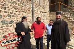 ΣΤΟ ΑΓΙΟ ΟΡΟΣ Ο ΜΑΡΙΝΑΚΗΣ (PHOTOS)