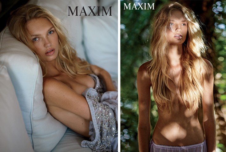 Το υπέροχο κορμί της Romee Strijd γεμίζει τις σελίδες του Maxim - Φωτογραφία 4