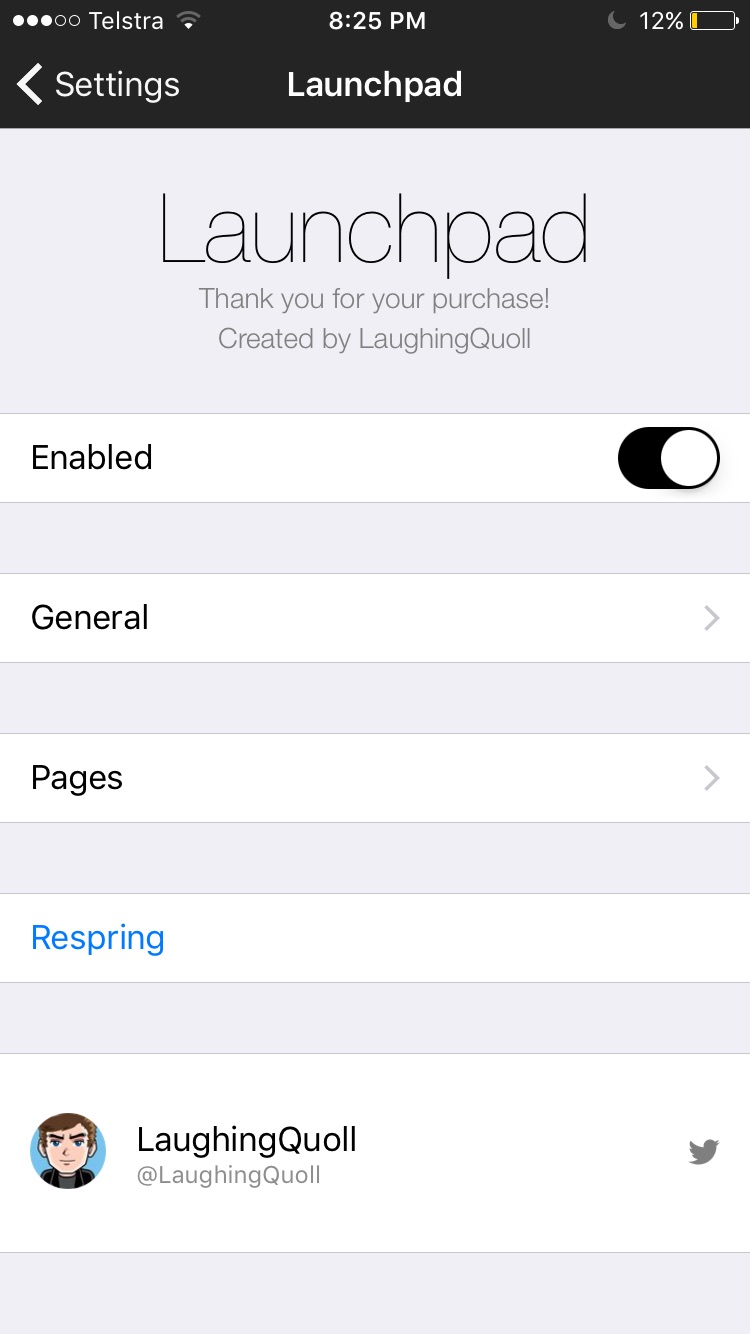 Launchpad : Cydia tweak new...Προσθέστε συντομεύσεις - Φωτογραφία 5