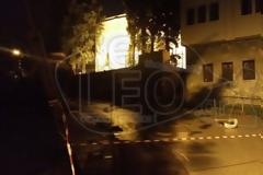 Ντουβάρι εκκλησίας στην Πυλαία Θεσσαλονίκης έπεσε από την χθεσινή έντονη νεροποντή