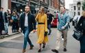 Οι πιο ωραίες street εμφανίσεις στην Εβδομάδα Μόδας του Λονδίνου - Φωτογραφία 12