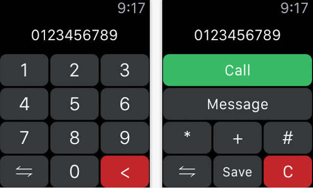 Πως να σχηματίσετε τηλεφωνικούς αριθμούς στο Apple Watch σας - Φωτογραφία 4