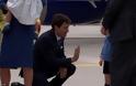 Όταν ο μικρός πρίγκιπας Γεώργιος σνόμπαρε τον Καναδό πρωθυπουργό! [video] - Φωτογραφία 1