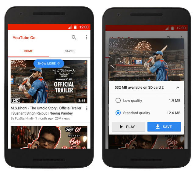 YouTube Go: Νέα εφαρμογή από την Google για να κατεβάζουμε βίντεο - Φωτογραφία 3