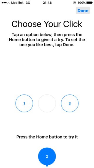 Πως να ρυθμίσετε την ένταση του Κλικ στο Home μπουτόν του iphone 7 - Φωτογραφία 4