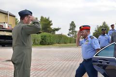 Επίσκεψη του Διοικητή των Αεροπορικών Δυνάμεων και Αεράμυνας των ΗΑΕ σε Μονάδες της ΠΑ και την ΕΑΒ