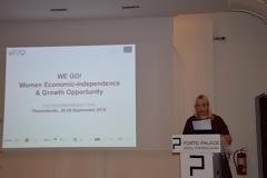 Παρουσίαση του έργου WE GO! Women Economic-independence & Growth Opportunity