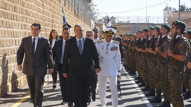 Παρουσία ΥΕΘΑ Πάνου Καμμένου στην Κύπρο, στις εκδηλώσεις για την 56η επέτειο της Ανεξαρτησίας της Κυπριακής Δημοκρατίας - Φωτογραφία 1