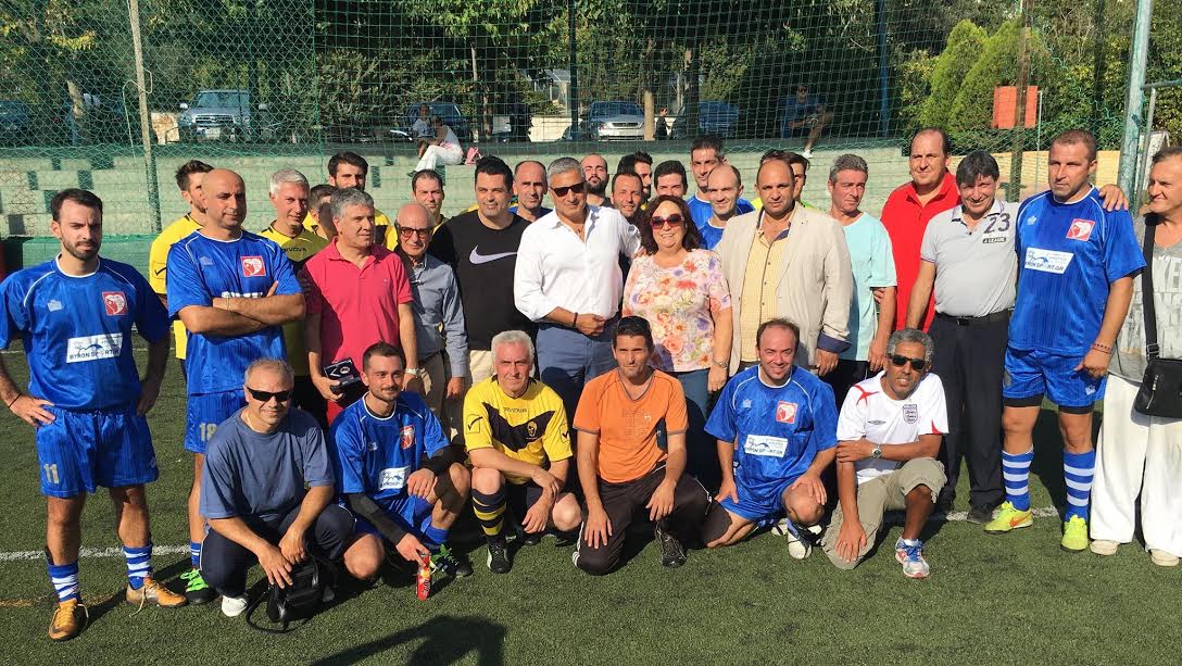 Με επιτυχία διεξήχθη ο Φιλανθρωπικός Αγώνας ποδοσφαίρου για τη συγκέντρωση χρημάτων για το ταμείο αλληλεγγύης του Δήμου Αμαρουσίου - Φωτογραφία 1