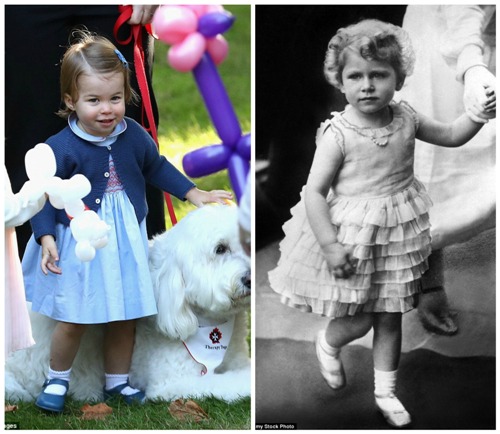 H απίστευτη ομοιότητα της Πριγκίπισσας Charlotte με την Ελισάβετ, που έχει προκαλέσει φρενίτιδα - Φωτογραφία 2