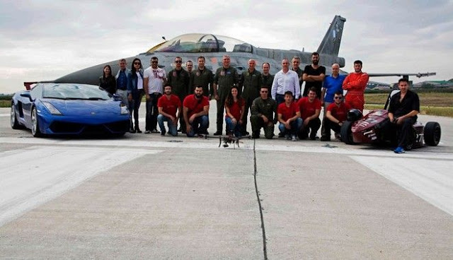 'Τέρμα τα γκάζια' στη Λάρισα: Ελληνική φόρμουλα VS F-16 - Φωτογραφία 1