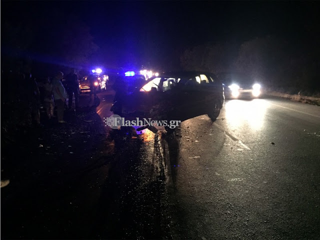 Τροχαίο με τρία αυτοκίνητα στη θέση Πλατάνι Σούδας του ΒΟΑΚ - Φωτογραφία 4