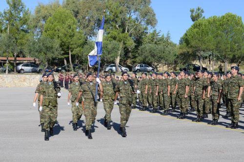 Στην τελετή ορκωμοσίας νεοσυλλέκτων στο 9ο ΣΠ ο Αντιπρόεδρος του Πολεμικού Μουσείου Ταξίαρχος Παν. Γεωργόπουλος - Φωτογραφία 3