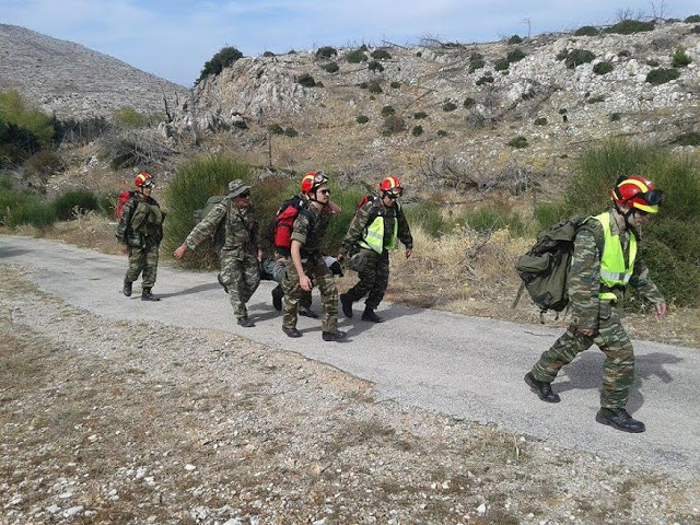 ΠΣΕΕΔ/ΣΑΚ: Άσκηση έρευνας - διάσωση ''Σπασμένη Πτέρυγα'' - Φωτογραφία 8