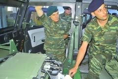 Επίσκεψη Γενικού Επιθεωρητή Στρατού Αντγου Ιωάννη Ηλιόπουλου στην ΠΕ/95 ΑΔΤΕ