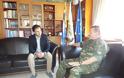 Συνάντηση του Στρατηγού Δκτη της 1ης Στρατιάς Ηλία Λεοντάρη με τον Δήμαρχο Τρικκαίων Δημήτρη Παπαστεργίου - Φωτογραφία 3