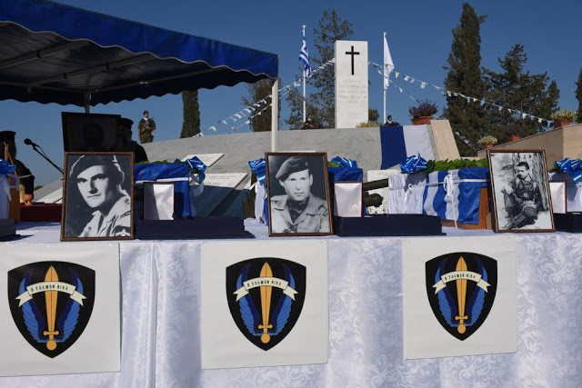 Παρουσία ΥΕΘΑ Πάνου Καμμένου στην τελετή επίσημης παραλαβής λειψάνων Ελλήνων αγωνιστών της Κύπρου - Φωτογραφία 11