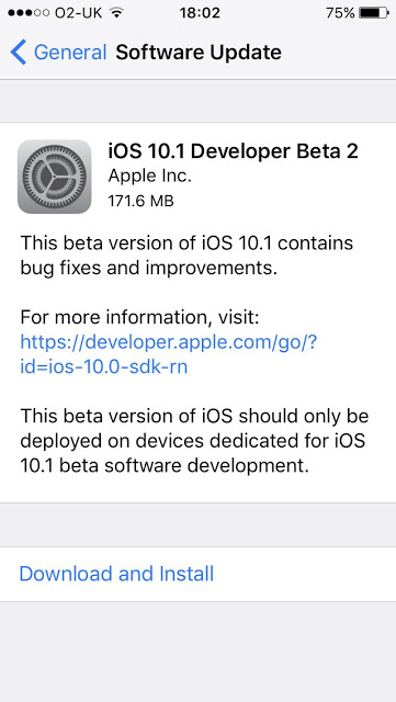 Η Apple κυκλοφόρησε το iOS 10.1 beta 2 για το iPhone, iPad και iPod touch - Φωτογραφία 3