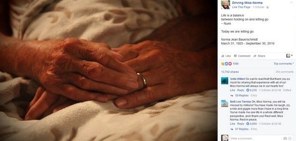 Η ιστορία της 91χρονης που προτίμησε να ζήσει τη ζωή της αντί να πολεμήσει τον καρκίνο - Φωτογραφία 3