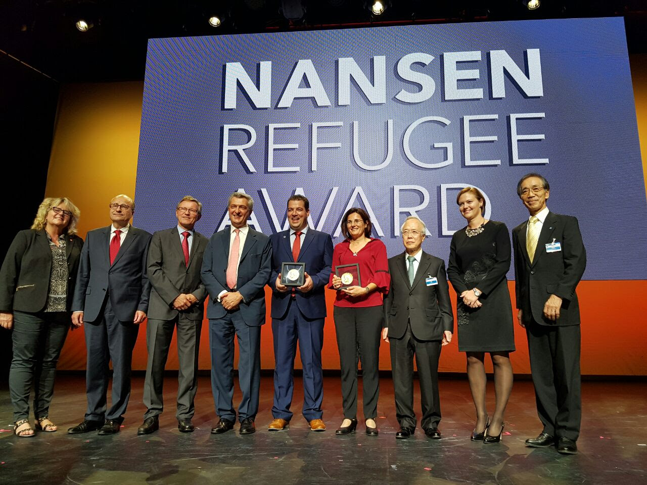 Η Ελληνική Ομάδα Διάσωσης τιμήθηκε στη Γενεύη με το βραβείο προσφύγων Νάνσεν [photos+video] - Φωτογραφία 1