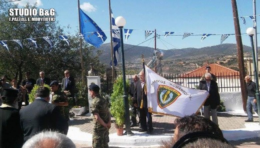 Η Αργολίδα υποδέχθηκε τα οστά του καταδρομέα Ευάγγελου Τσάκωνα με τελετή στο Κολιάκι [photos] - Φωτογραφία 3