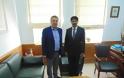 Επίσκεψη του Πρέσβη του Μπαγκλαντές στον Περιφερειάρχη Κρήτης