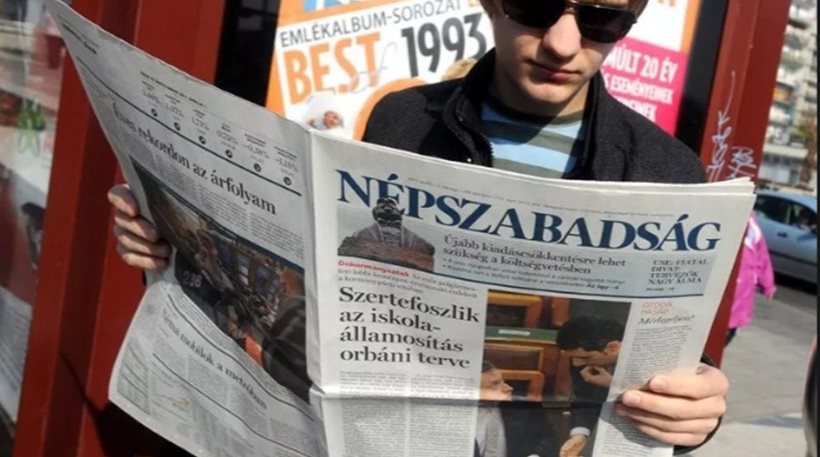 Ουγγαρία: Εφημερίδα που αντιπολιτεύεται τον πρωθυπουργό…κλείνει - Φωτογραφία 1