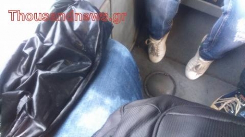 Μούσκεμα έγιναν επιβάτες μέσα σε λεωφορείο του ΟΑΣΘ - Τι συνέβη [video] - Φωτογραφία 1