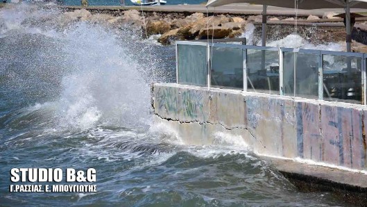 ΝΑΥΠΛΙΟ - Θυελλώδεις άνεμοι στην περιοχή [photos] - Φωτογραφία 4