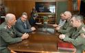Συνάντηση ΥΕΘΑ Πάνου Καμμένου με τον Διοικητή Χερσαίων Δυνάμεων της Βουλγαρίας