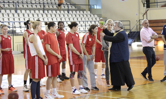 ΠΡΑΓΜΑΤΟΠΟΙΗΘΗΚΕ Ο ΑΓΙΑΣΜΟΣ ΓΙΑ ΤΟ ΓΥΝΑΙΚΕΙΟ ΜΠΑΣΚΕΤ ΤΟΥ ΟΛΥΜΠΙΑΚΟΥ (PHOTOS) - Φωτογραφία 9