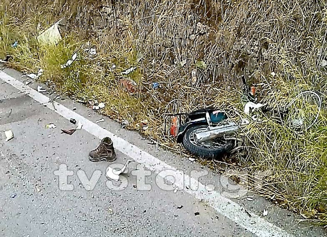 Θανατηφόρο τροχαίο στη Λιβαδειά. Νεκρός 40χρονος συνεπιβάτης μοτοσυκλέτας [video] - Φωτογραφία 5