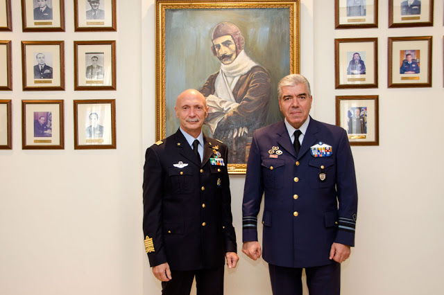 Συνάντηση Αρχηγού ΓΕΑ με τον Αρχηγό της Ιταλικής Πολεμικής Αεροπορίας - Φωτογραφία 7