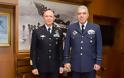 Συνάντηση Αρχηγού ΓΕΑ με τον Αρχηγό της Ιταλικής Πολεμικής Αεροπορίας - Φωτογραφία 1