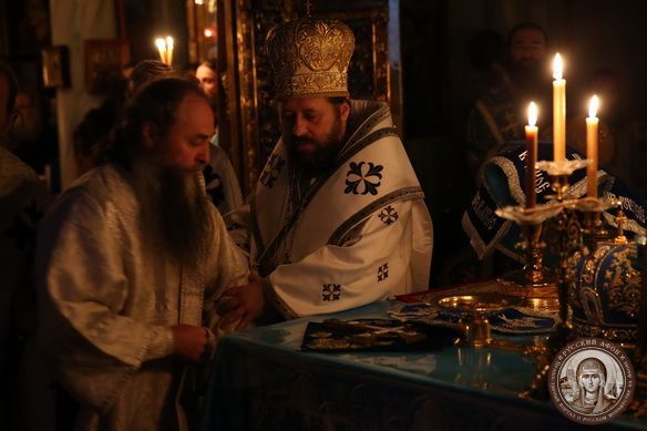 9134 - Φωτογραφίες από την εις πρεσβύτερο χειροτονία του νέου Ηγουμένου της Ιεράς Μονής Αγίου Παντελεήμονος (Ρωσικό) στο Άγιο Όρος - Φωτογραφία 5