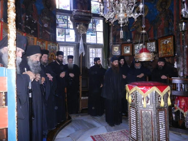 9138 - Λαμπρός ο εορτασμός της Παναγίας Γοργοϋπηκόου στην Ιεράς Μονής Δοχειαρίου Αγίου Όρους - Φωτογραφία 4