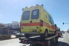 Μεταφορές ασθενών με ασθενοφόρα…. ετών 39 !