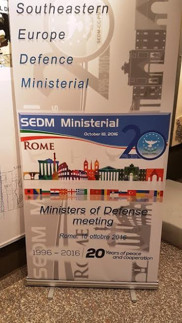 Συμμέτοχη ΑΝΥΕΘΑ Δημήτρη Βίτσα στη συνάντηση των Υπουργών Άμυνας των χωρών της Ν/A Ευρώπης (SEDM 2016) - Φωτογραφία 2