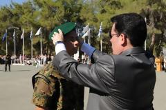 Καταδρομείς: Εντυπωσιακή η τελετή των πράσινων μπερέ στην Κύπρο