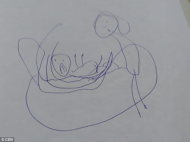 ΣΟΚΑΡΙΣΤΙΚΟ – Ανακάλυψαν το ΒΙΑΣΜΟ της 5χρονης κόρης τους μέσα από τις ζωγραφιές της - Δράστης ήταν ο... [photos] - Φωτογραφία 2