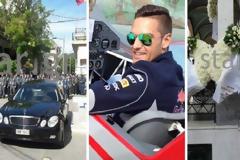 Ανείπωτος ΘΡΗΝΟΣ στην κηδεία του 32χρονου πιλότου του Τσέσνα [photos]