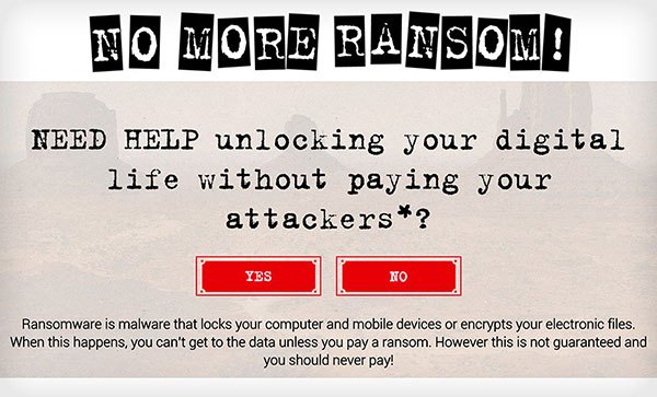 No More Ransom: Διωκτικές αρχές απ’ όλο τον κόσμο ενώνονται για την καταπολέμηση των ransomware - Φωτογραφία 1