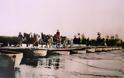 Η αυτοσχέδια πλωτή γέφυρα που «απελευθέρωσε» τη Θεσσαλονίκη