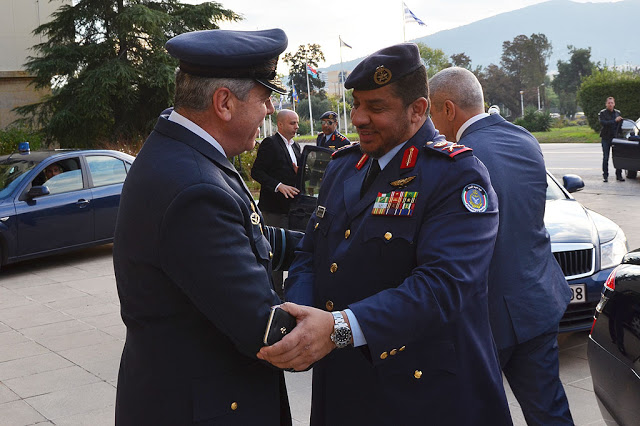Επίσημη Επίσκεψη του Διοικητή της Πολεμικής Αεροπορίας του Κράτους του Κουβέιτ στο ΓΕΑ - Φωτογραφία 2
